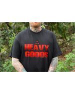 HEAVY GOODS GET TO THE CHOPPA T-SHIRT BLACK - Image 4