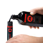 MOLOTOW COCKTAIL BUFF RESIST SYNTHETIC BITUMEN INK SIGNAL BLACK 250 ML - Image 2