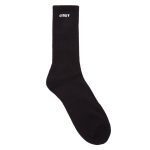 OBEY BOLD SOCKS 100260144 BLACK ONE SIZE