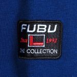 FUBU COLLEGE SSL HOODED SWEATSHIRT NAVY YELLOW WHITE - Image 3