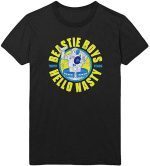 ROCK OFF THE BEASTIE BOYS UNISEX TEE: NASTY 20 YEARS BLACK