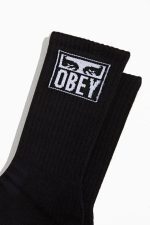 OBEY EYES ICON SOCKS 100260141 BLACK ONE SIZE - Image 3