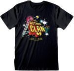ROCK OFF WU-TANG CLAN UNISEX TEE: GODS OF RAP TOUR 2019 BLACK