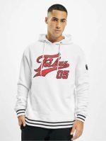 FUBU VARSITY SSL HOODED SWEATSHIRT WHITE