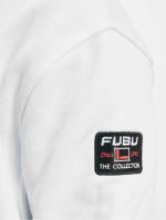 FUBU VARSITY SSL HOODED SWEATSHIRT WHITE - Image 3