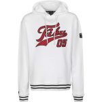 FUBU VARSITY SSL HOODED SWEATSHIRT WHITE - Image 5