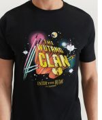 ROCK OFF WU-TANG CLAN UNISEX TEE: GODS OF RAP TOUR 2019 BLACK - Image 4