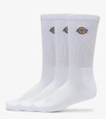 Dickies Valley Grove Embroidered Sock (pack Of 3) White DK0A4X82WHX1