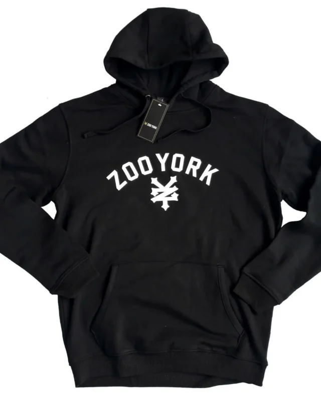 ZOO YORK IMMERGRUEN ZY19F1033 HOODIE BLACK - Zoo York