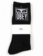 OBEY EYES ICON SOCKS 100260141 BLACK ONE SIZE - Image 2