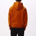 OBEY STACK HOOD FLEECE PUMPKIN SPICE - Image 4