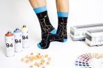 MTN METRO BLACK SOCKS - Image 2