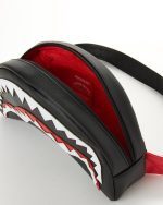 SPRAYGROUND SHARK CROSS BODY VEGAN LEATHER BAG B2542 - Image 3