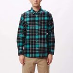 OBEY LESTER HEAVY WEIGHT FLANNEL SHIRT MULTICOLORED - Image 3