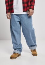Southpole SP060 Baggy Denim Pants Retro Mid Blue - Image 6
