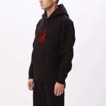 OBEY STACK HOOD FLEECE BLACK - Image 3