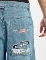 Southpole SP060 Baggy Denim Pants Retro Mid Blue - Image 3