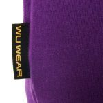 WU WEAR WU-TANG CLAN LOGO HOODED F248P PURPLE - Image 3
