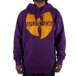 WU WEAR WU-TANG CLAN LOGO HOODED F248P PURPLE