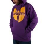 WU WEAR WU-TANG CLAN LOGO HOODED F248P PURPLE - Image 2