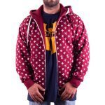 WU WEAR WUITTON ZIPPER Z520BR BURGUNDY RED - Image 3