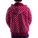 WU WEAR WUITTON ZIPPER Z520BR BURGUNDY RED - Image 4