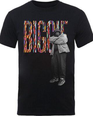BIGGIE SMALLS UNISEX TEE: BIG BOSS BLACK - Notorius Big
