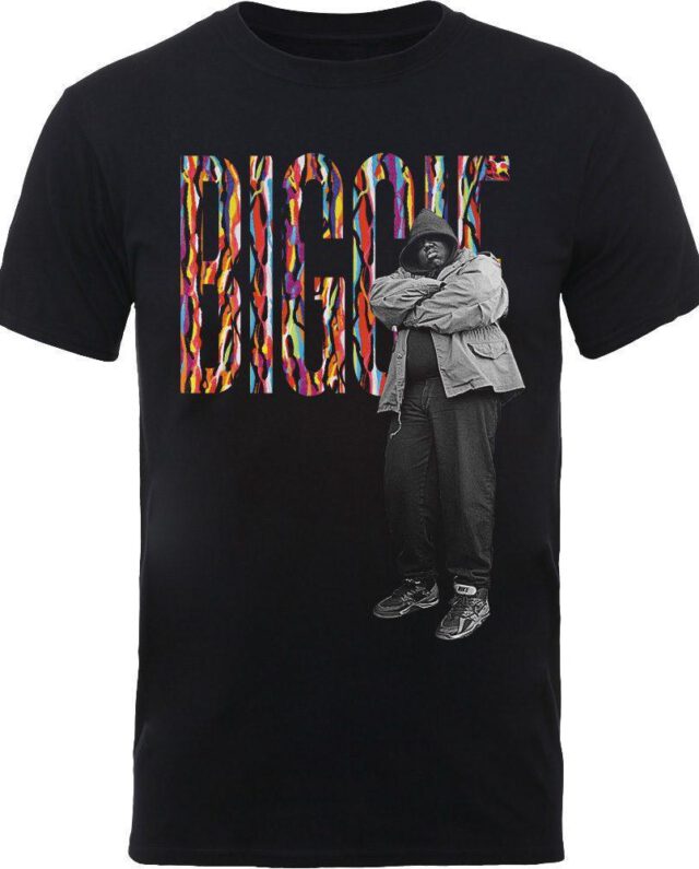 BIGGIE SMALLS UNISEX TEE: BIG BOSS BLACK - Notorius Big