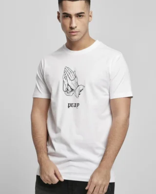MISTER TEE PRAY TEE MT632 WHITE