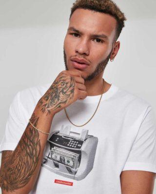 MISTER TEE CASHCOUNTER TEE MT803 WHITE - Mr.Tee