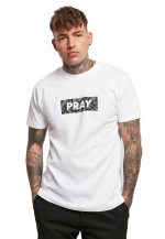 MISTER TEE BANDANA BOX PRAY TEE MT1468 WHITE