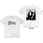 ROCK OFF TUPAC UNISEX TEE: CHANGES BACK REPEAT (BACK PRINT) WHITE - Image 3
