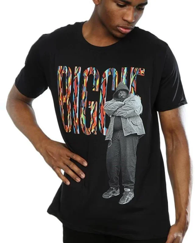BIGGIE SMALLS UNISEX TEE: BIG BOSS BLACK