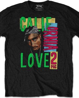 ROCK OFF UNISEX TEE: CALIFORNIA LOVE BLACK