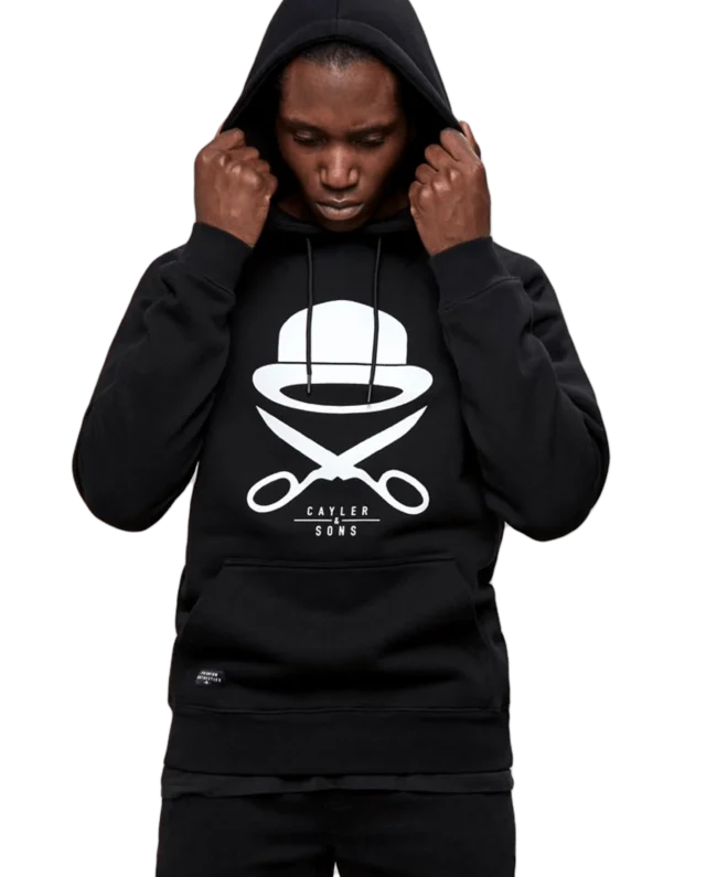 CAYLER AND SONS PA ICON HOODIE BLACK WHITE