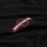 INDEPENDENT HOODIE ARRAY RAGLAN BLACK - Image 2