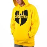 WU WEAR WU-TANG CLAN LOGO HOODED F248Y YELLOW - Image 2