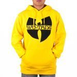 WU WEAR WU-TANG CLAN LOGO HOODED F248Y YELLOW