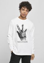 MISTER TEE WESTSIDE CONNECTION 2.0 LONGSLEEVE WHITE