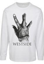 MISTER TEE WESTSIDE CONNECTION 2.0 LONGSLEEVE WHITE - Image 2