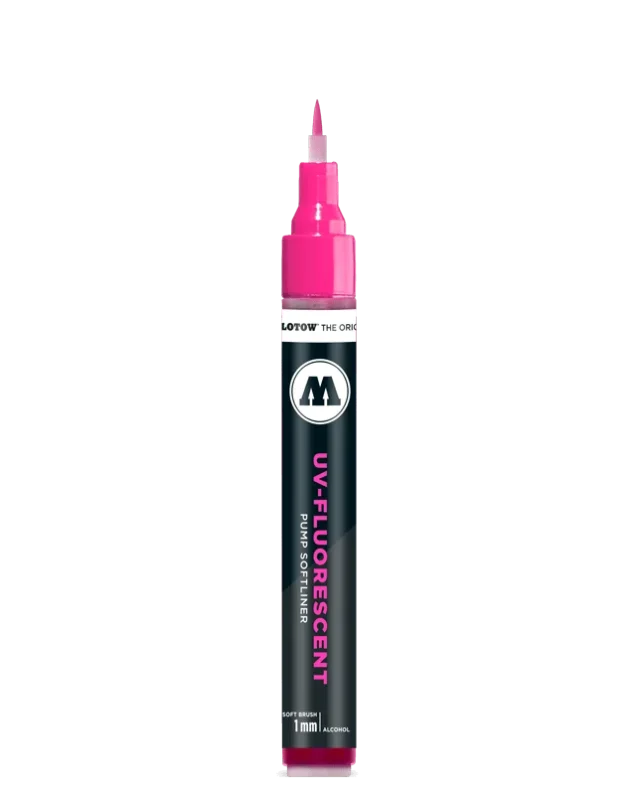 MOLOTOW GRAFX UV-FLUORESCENT PUMP SOFTLINER 1 MM