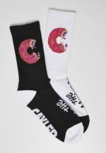 CAYLER AND SONS MUNCHIES SOCKS 2-PACK BLACK/WHITE - Image 2