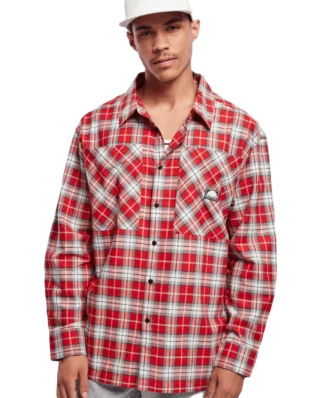 SOUTHPOLE CHECK WOVEN SHIRT SP067 SP RED