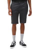 DICKIES SLIM FIT SHORT BLACK CHARCOAL GREY