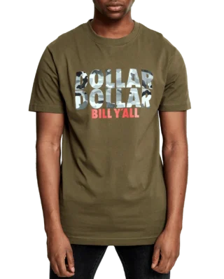 MISTER TEE DOLLAR MT539 TEE OLIVE