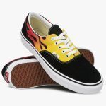 VANS UA ERA (FLAME) VN0A4BV4XEY1 BLACK/TRUE WHITE - Image 2