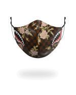 SPRAYGROUNDSHARKFLOWER VEGAN LEATHER FACE MASK - Image 2