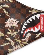 SPRAYGROUNDSHARKFLOWER VEGAN LEATHER FACE MASK - Image 3