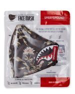 SPRAYGROUNDSHARKFLOWER VEGAN LEATHER FACE MASK - Image 4