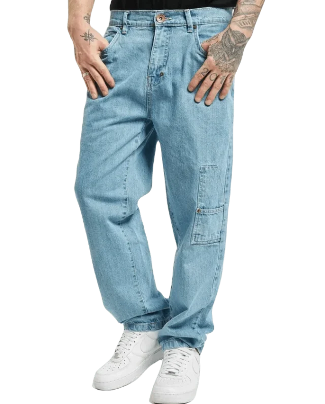 SOUTHPOLE SCRIPT DENIM SP074 MID BLUE - SOUTHPOLE